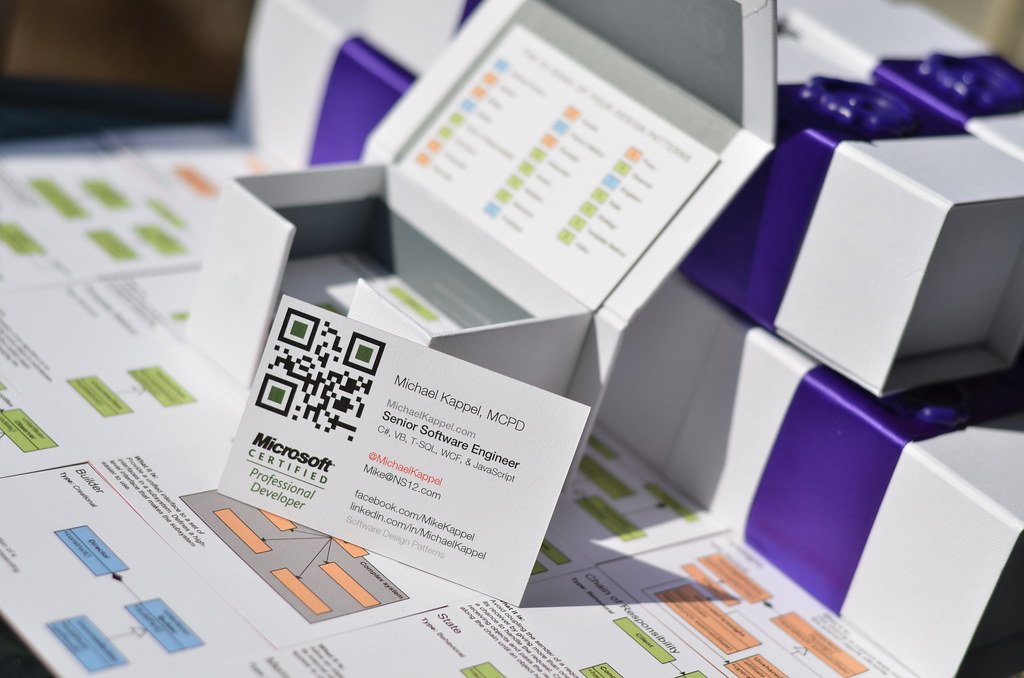 Microsoft Certified Professional Business Cards