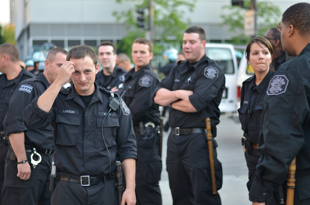 Police at Chicago Nato Protests
