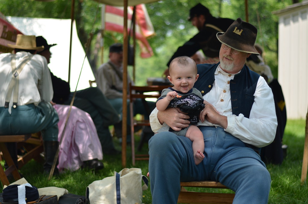 Baby at Naperville Civil War Days