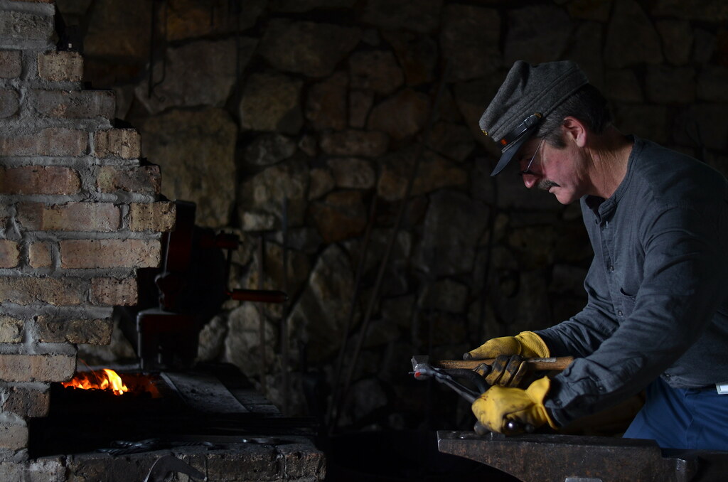 Old Fashioned Blacksmith 254