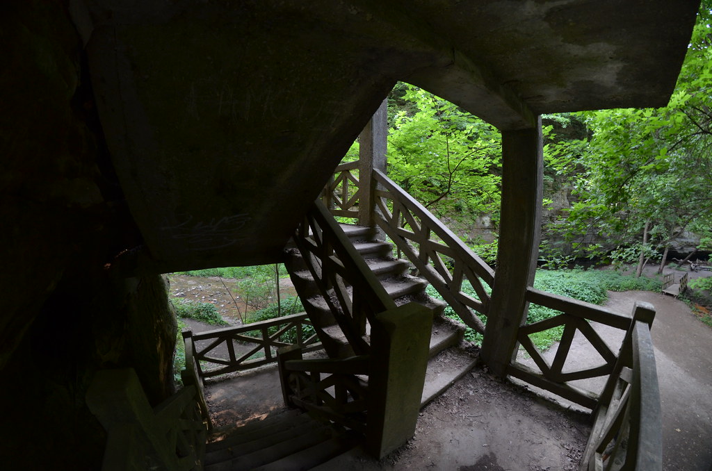 Old Concrete Stairs