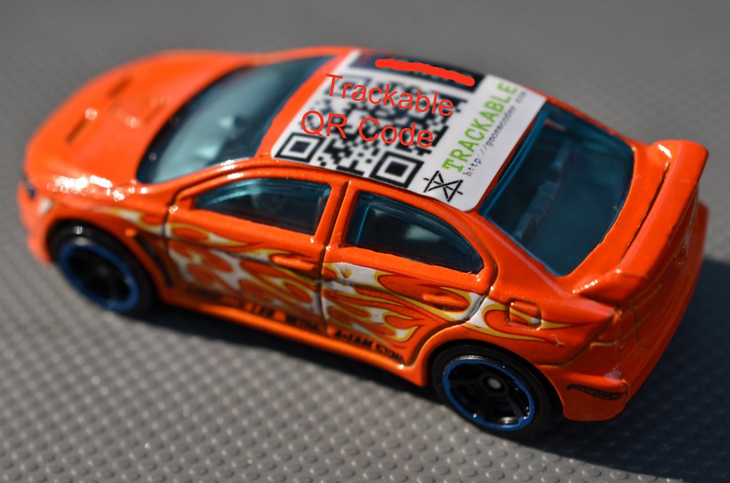 Trackable QR Code Stickers