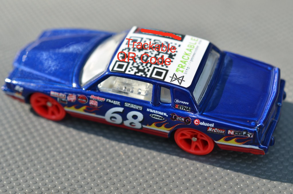 Geocaching QR Code Sticker