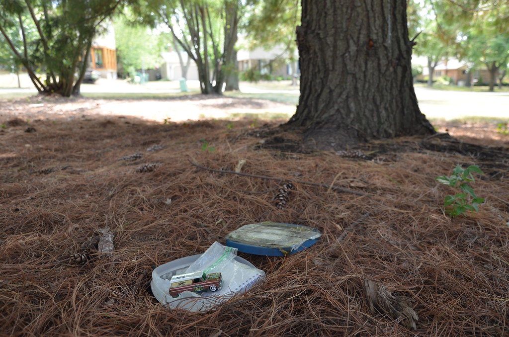 Hot Wheels in Geocache