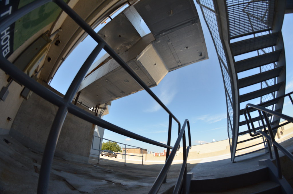 Parking Garage Stairs