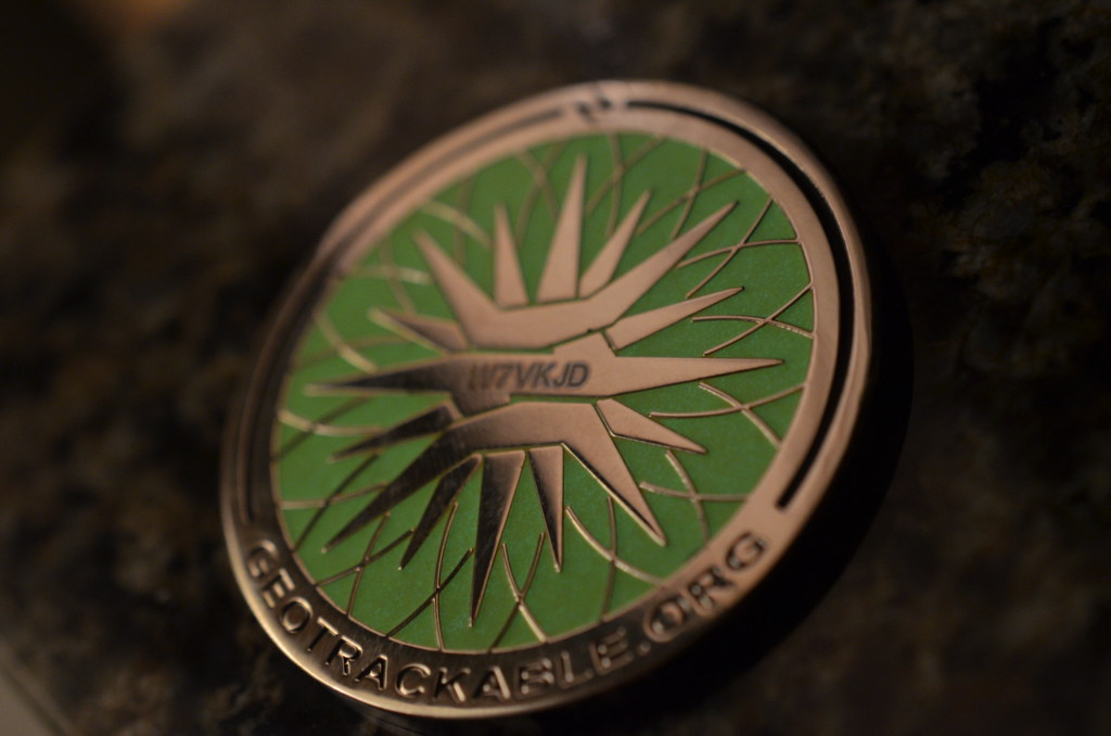 Geotrackable Coin 009