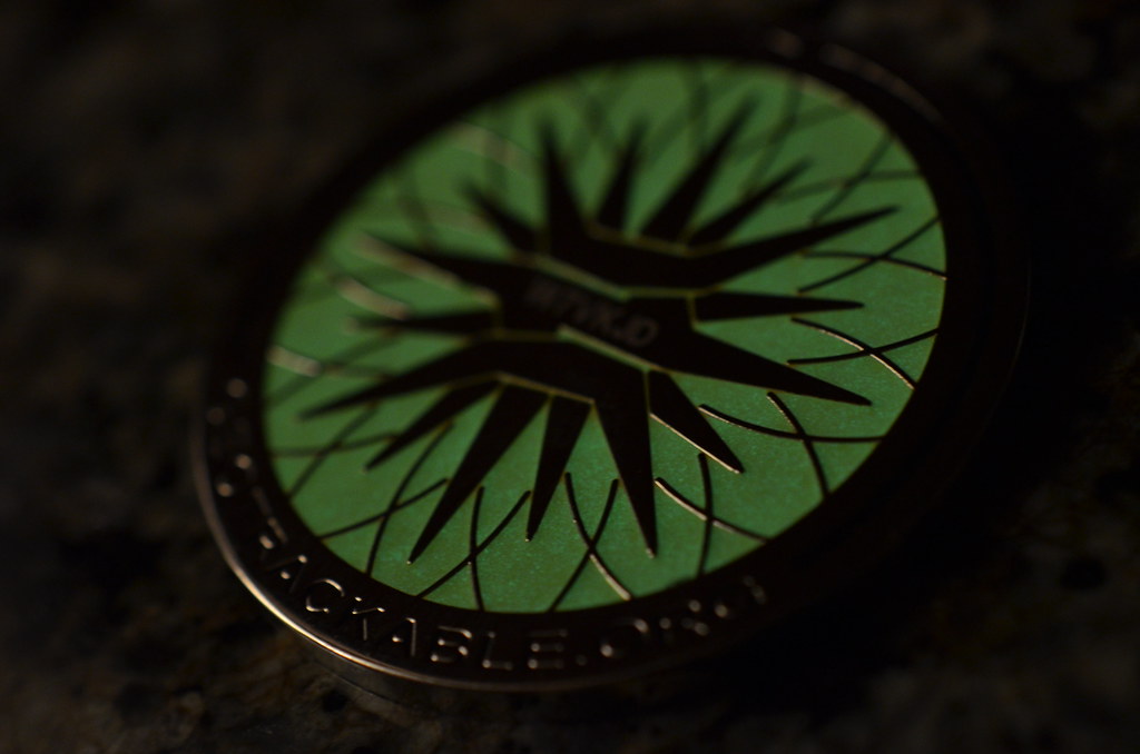 Glow in the Dark Challenge Coin
