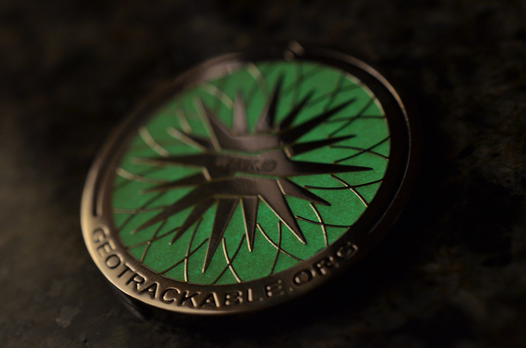 Glow-in-the-dark Challenge Coin