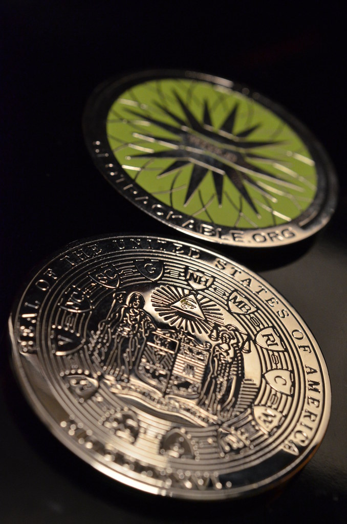 Geotrackable Coin