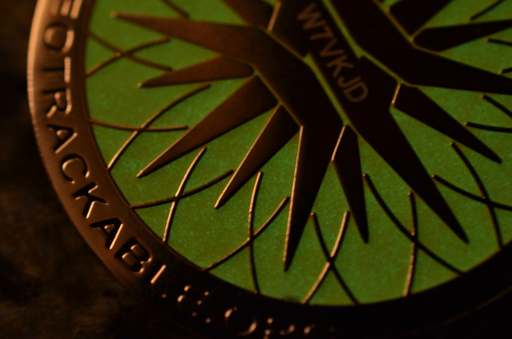 Glow-in-the-dark Coin