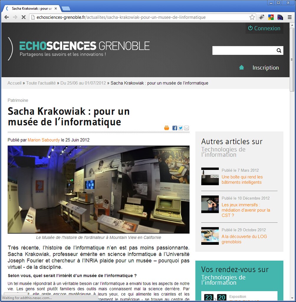 Images Used by EchoSciences Grenoble