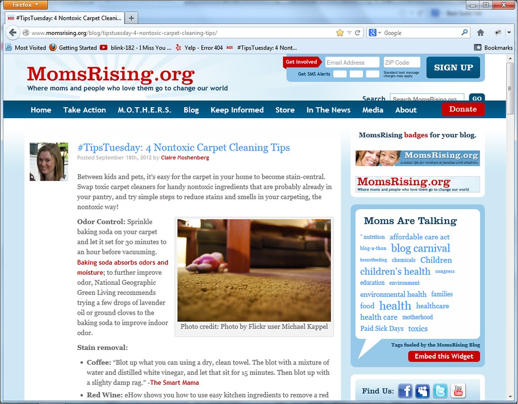 Image used on MomsRising.org