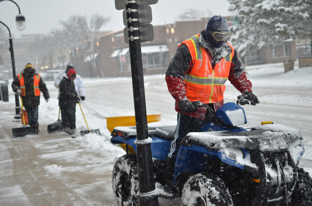 Downtown Naperville Snow Removal