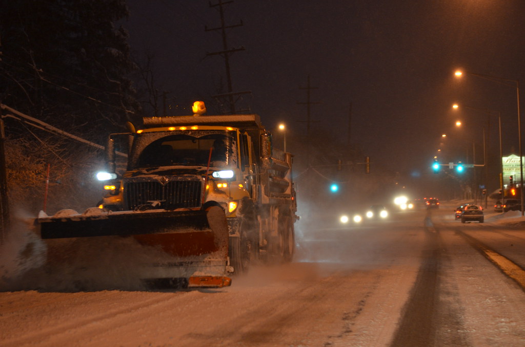 Naperville Snow Plow Truck