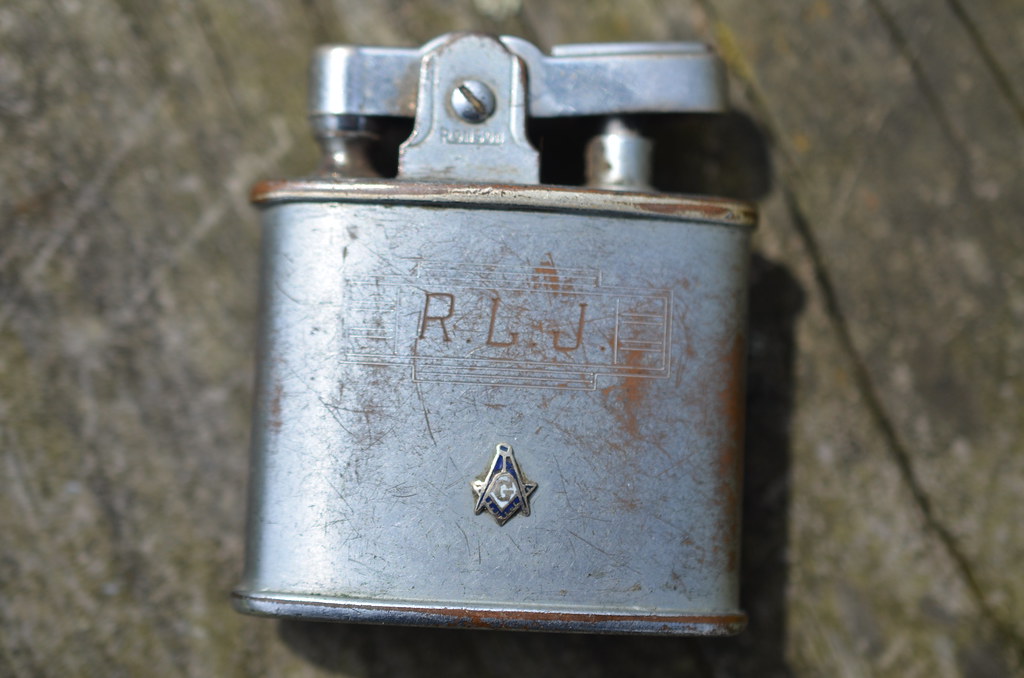 Old freemasons lighter