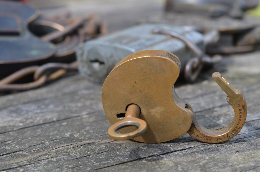 Tiny Antique Lock