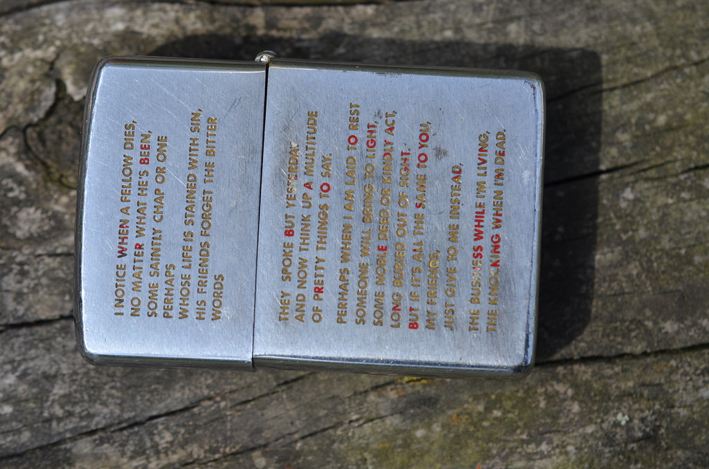 Zanesville OH Zippo Back