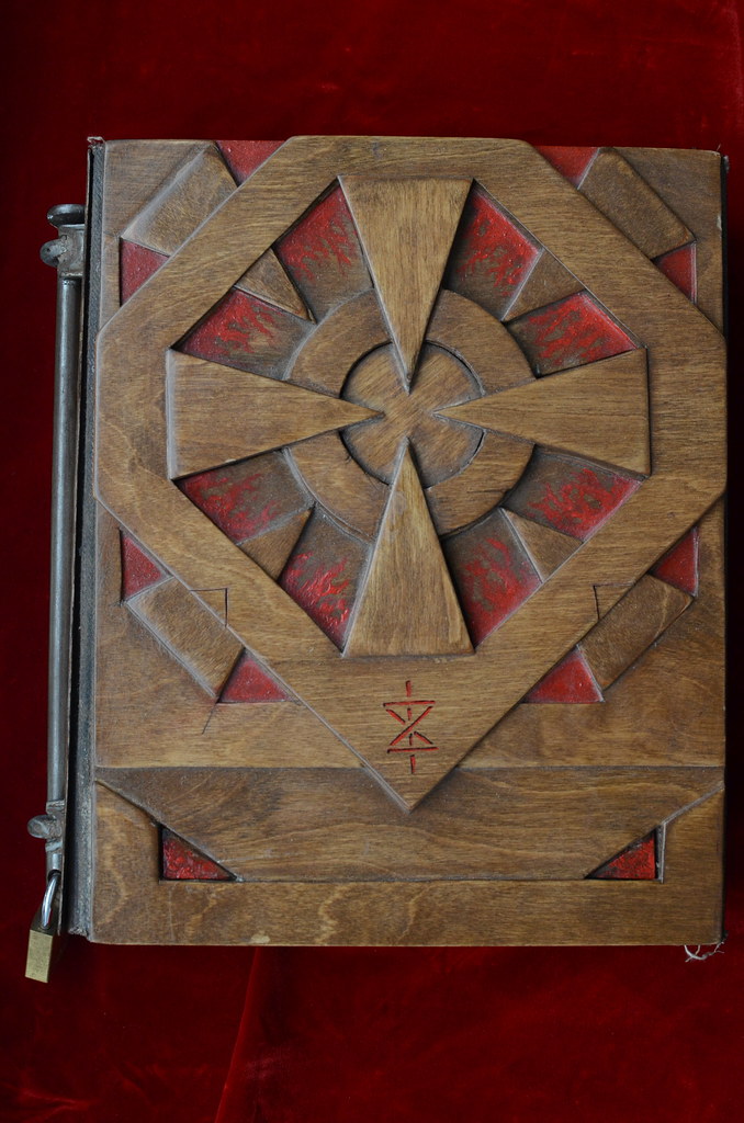 Wooden Book 006