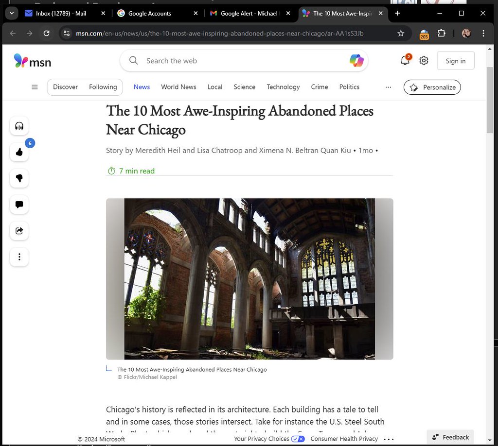 The 10 Most Awe-Inspiring Abandoned Places Near Chicago