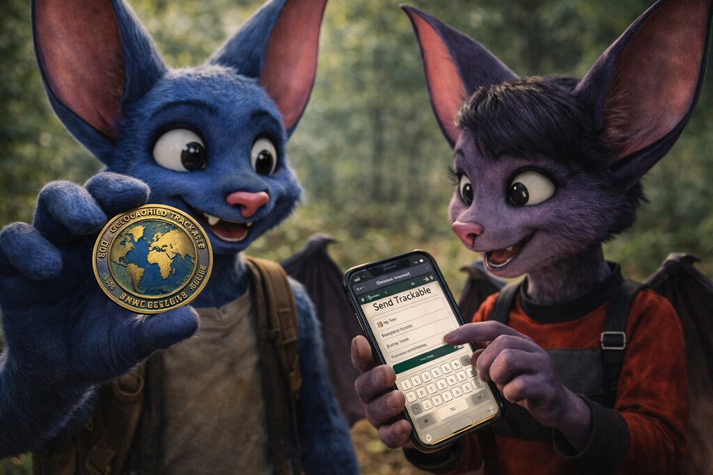 Echo With Geotrackable Coin