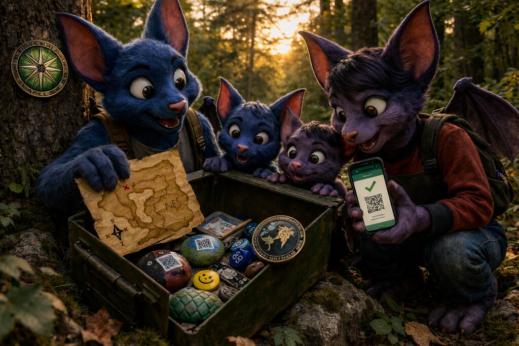 Geotrackable Geocaching