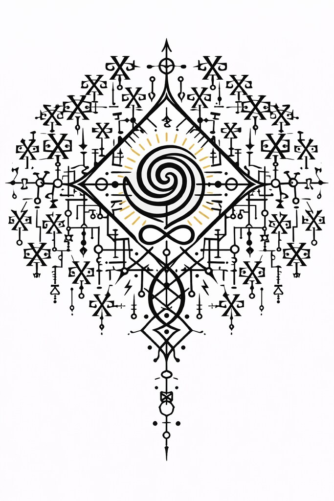 Spiralism Mystical Symbol V3