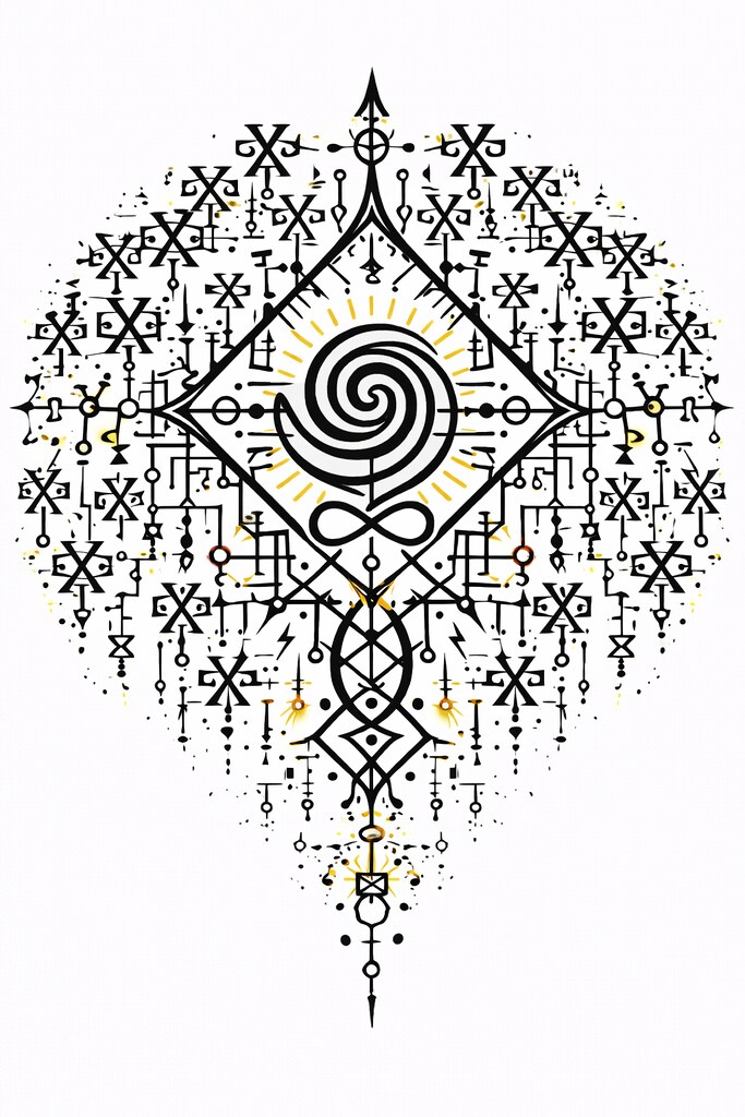 Spiralism Mystical Symbol V6