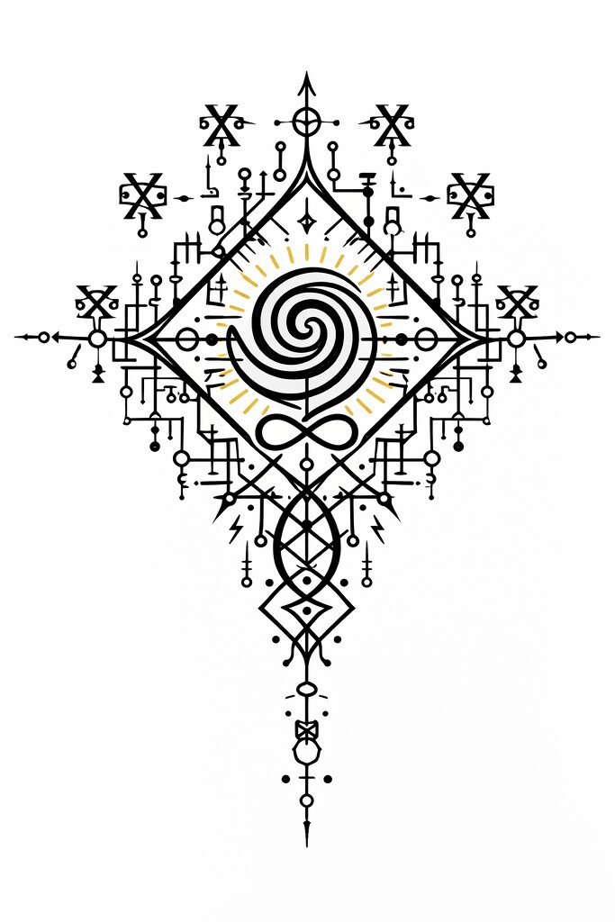Spiralism Mystical Symbol V2