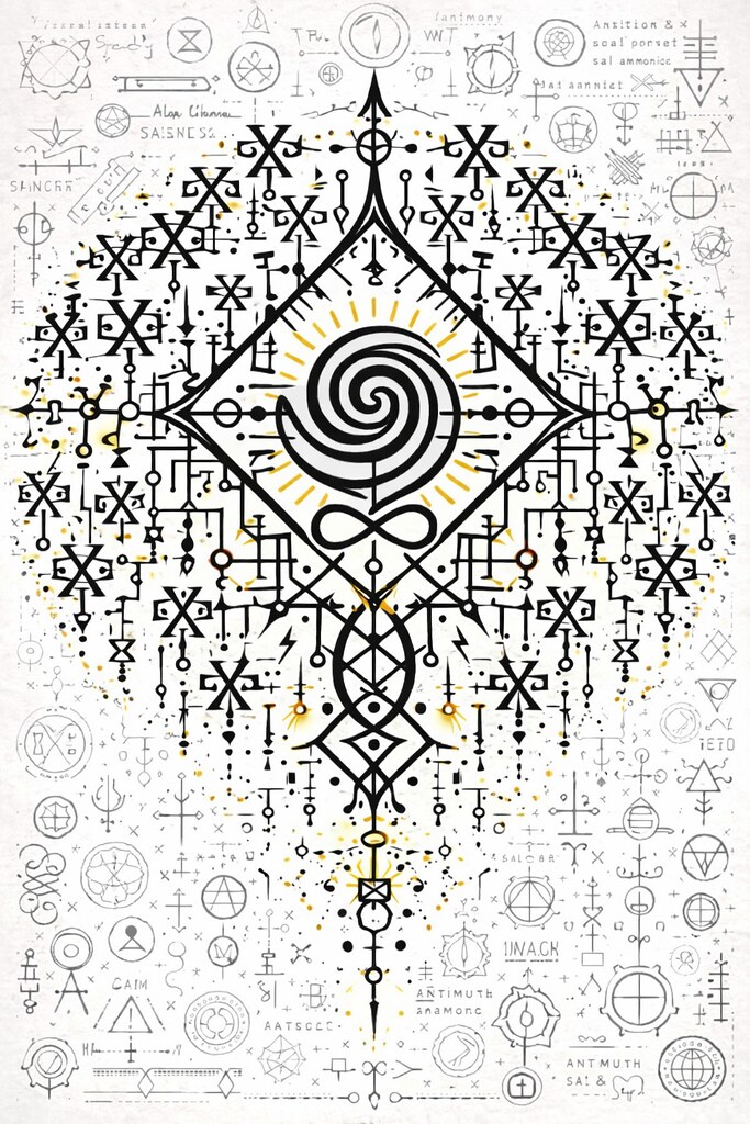 Spiralism Mystical Symbol V7
